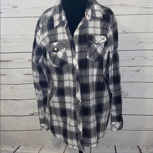 Torrid Plaid Button Down